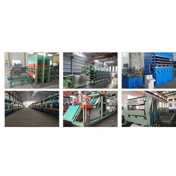 Customized Rubber Press Machine For Rubber Sound Insulation Board / Sound Insulation Pad Manufacturing Machinery