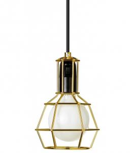 China Industrial Metal Cage Pendant Light Suspension Work Lamp For Living Room / Kitchen on sale
