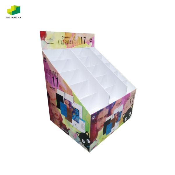 Cardboard Retail Floor Stand Foldable Offset Printing for Supermaket