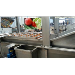 Quality Full Automatic Apple Processing Equipment , Fruit And Vegetable Washer Machine wholesale