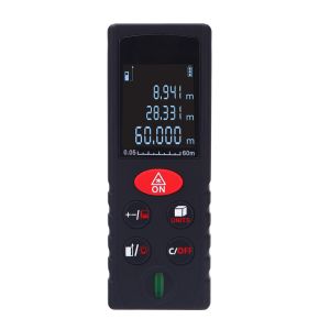 Handheld 60m Digital Laser Distance Meter Rangefinder Measure Diastimeter Area