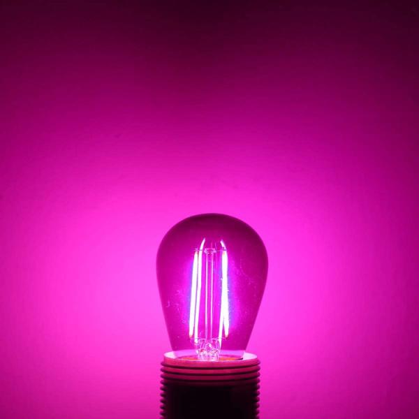 200lm S14 LED String Bulb 2W Small Filament Light Bulbs Waterproof