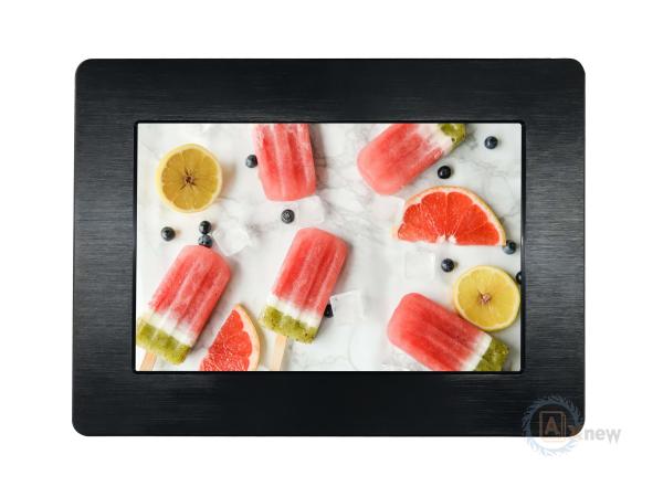 Cheap Low Fanless Capacitive Industrial Touch Panel PC IP65 Waterproof Anti Vandalism 1037U for sale