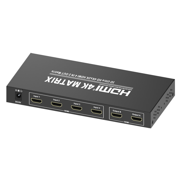 3840x2160 36 Bit 10.2Gbps 4x2 HDMI 4K Matrix