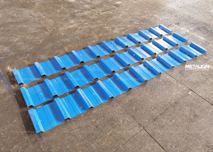 Double-Layer Chain-Driven Roll Forming Machine For Trapezoidal And Corrugated Roof Panels