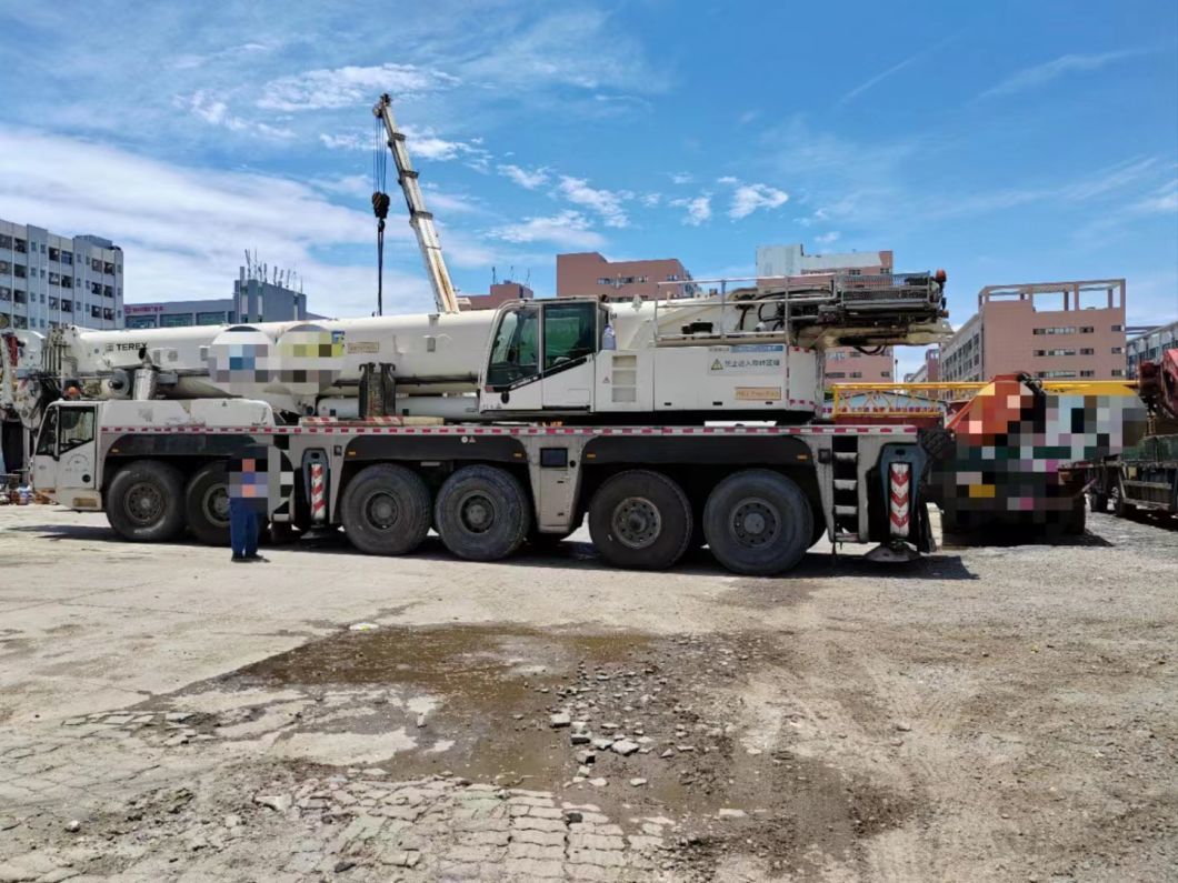in 2012, Terex 350 Ton Truck Crane Benz Dual Engine System Was Sold