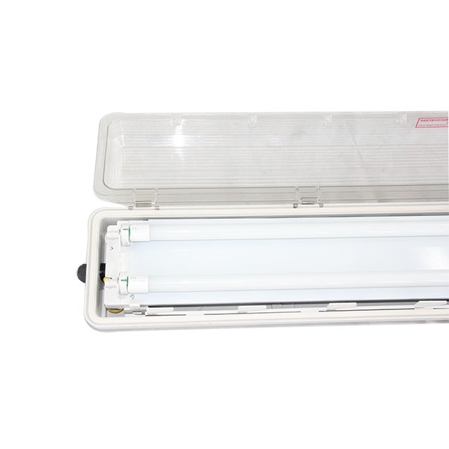 1x48W Explosion Proof Tube Light Hazardous Area ABS Industrial 115Lm