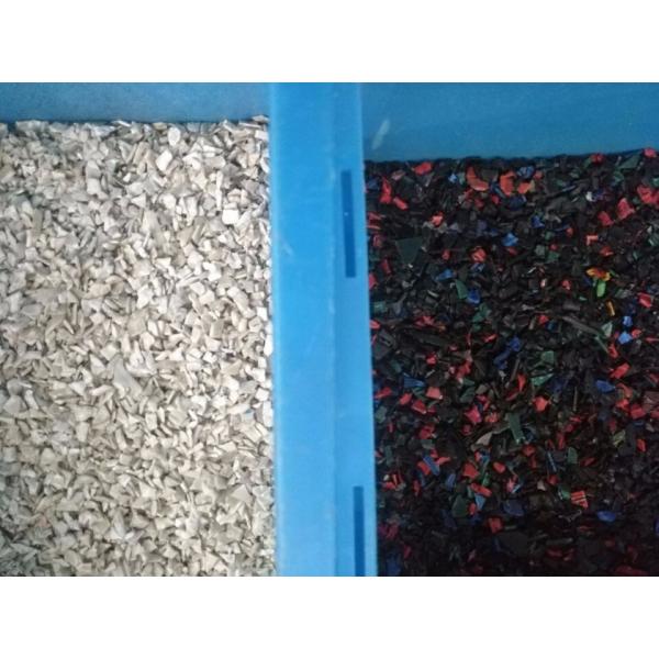 High Purity Plastic Bottle Cap Colour Sorter Plastic Scrap Color Sort Machine In Plastic Recycling Process