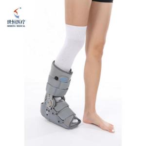 Quality Black/grey color foot brace drop foot with airbag and chuck adjustable ankle foot brace wholesale