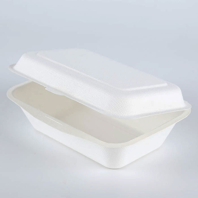 Natural fiber Small Hoagie Box container