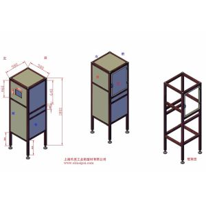 40x80 T slotted aluminum framing 6000 series cabinet aluminum extrusion