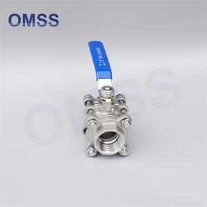 China 3PC 	Ball Valve 2inch Stainless Steel Sanitary Globe Valve Stainless Steel 316 on sale
