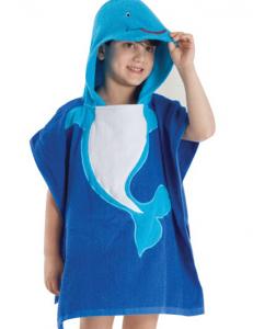 Quality baby hooded towel kids poncho towel wholesale