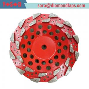 China 4 Inch 5 Inch 7 Inch Star Type Segment Grinding Cup Wheel Concrete Gridning Discs diamond cup wheel on sale