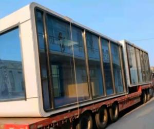 China White Grey Prefab Folding Container House Detachable Collapsible Container Homes on sale