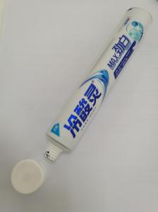 Quality Soft Touch Toothpaste Tube Round Abl Squeeze Tube Packaging Diameter 30 With Flip Top Cap wholesale