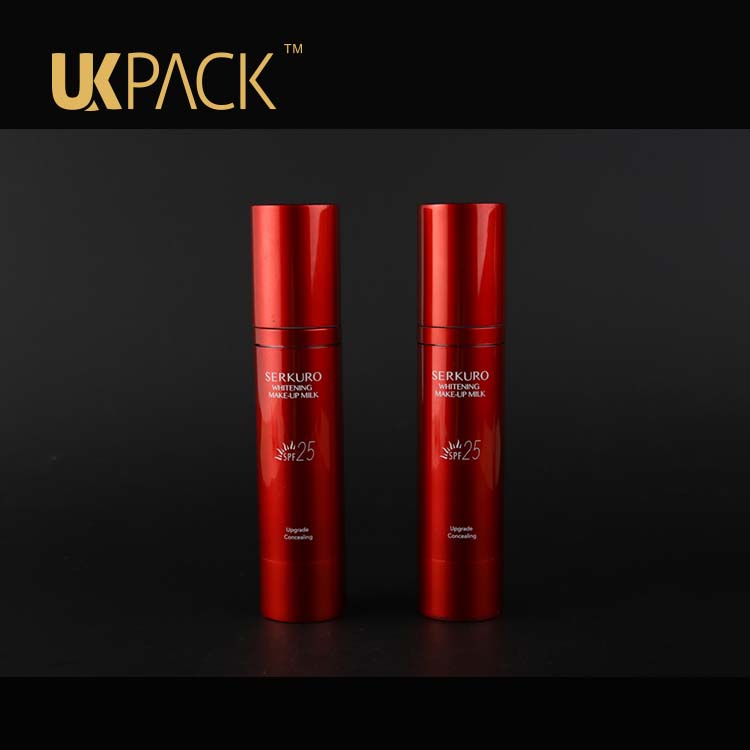 Assessed supplier 50ml-80ml-120ml Double layer PMMA airless bottle cosmetic,airless bottles 50 ml high quality