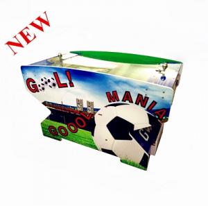 China Goal Mania Football Redemption Gambling Sport Arcade Skilled Shooting Game Machine on sale