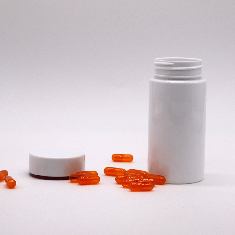 Convenient 150mL PET Round Pharmacy Containers for Pills Vitamins and Medicine Capsules