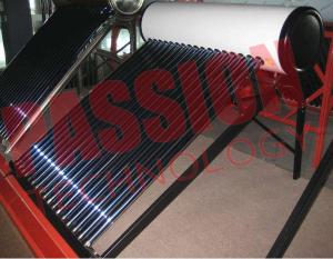 Quality Galvanized Steel Homed Vacuum Tube Solar Water Heater Thermosiphon 200L Capacity wholesale