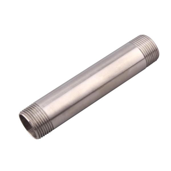 1" X 1" Npt Male Nipple , 4" Length 304 Stainless Steel Pipe Nipples