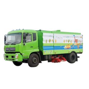 Quality Customized Dongfeng 4X210 CBM Road Street Cleaning Sweeper Truck wholesale