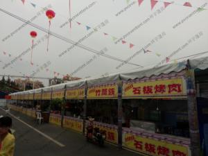 China 40m Width Dome Big Event Tents For Special Snack Food Festival Celebration on sale