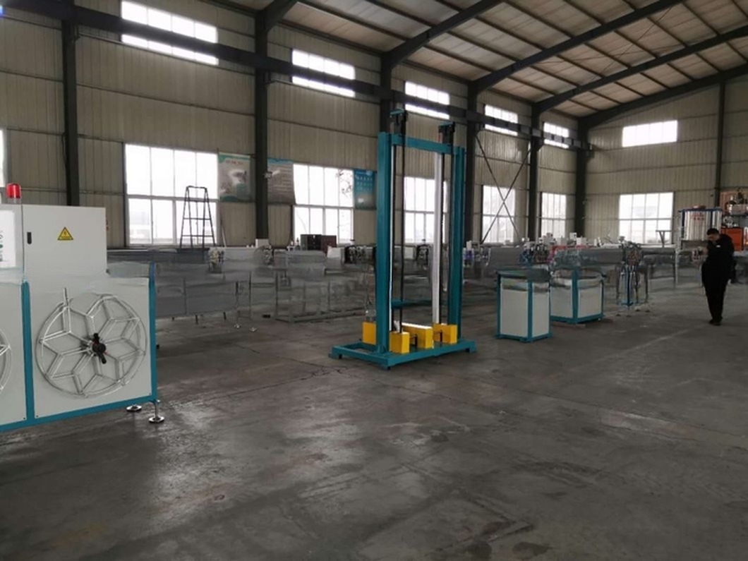 High Strength Pet/PE Fiber Geo Strap Production Line/Making Machine