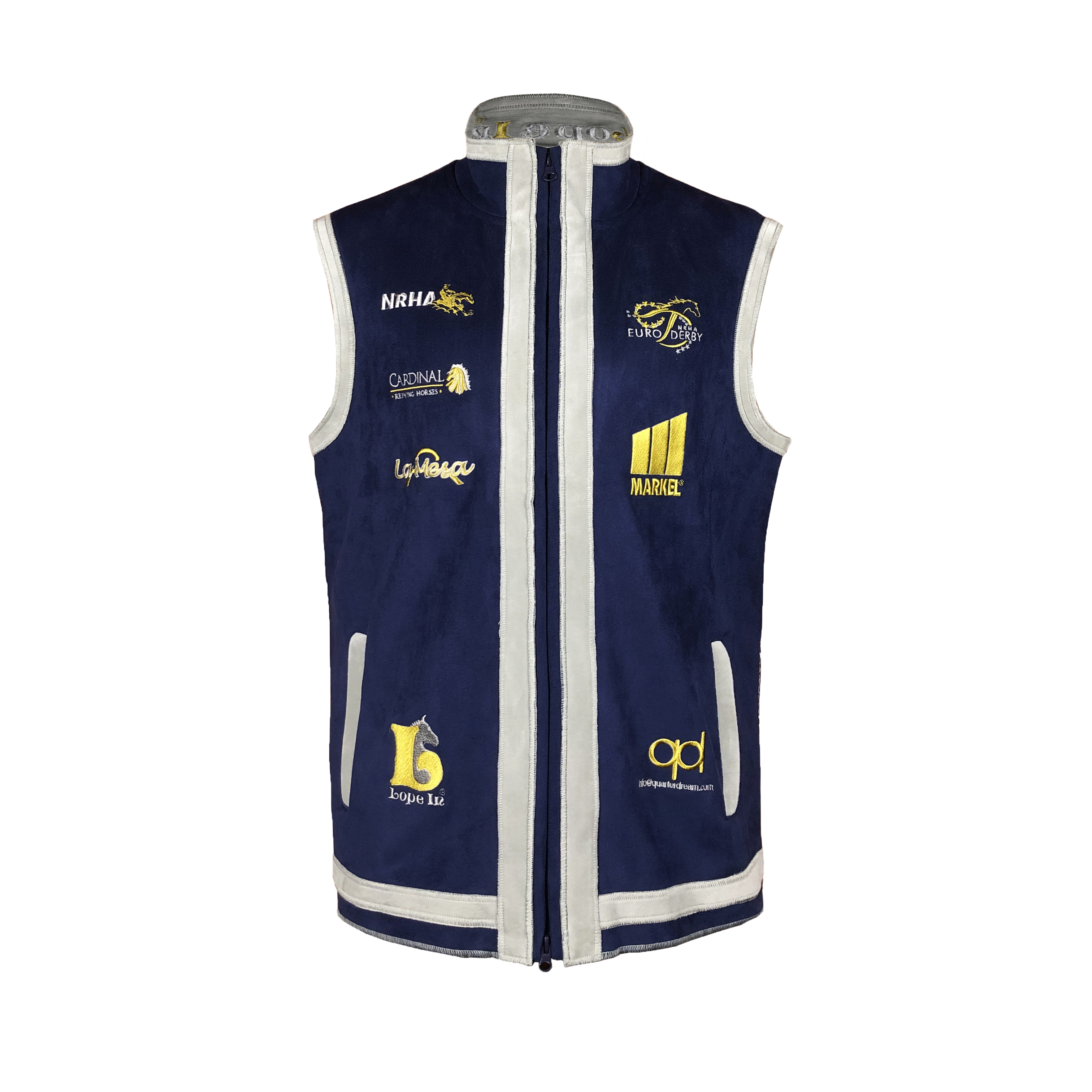 Custom Logo Zipper Softshell Coat Training Mens Sleeveless Workout Shirts Sports Gym Vest