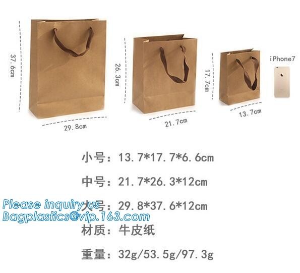 Custom made paper bag paper carrier bag luxury paper bag tote bag rope handle shopper bag,shopping bag slogan paper carr