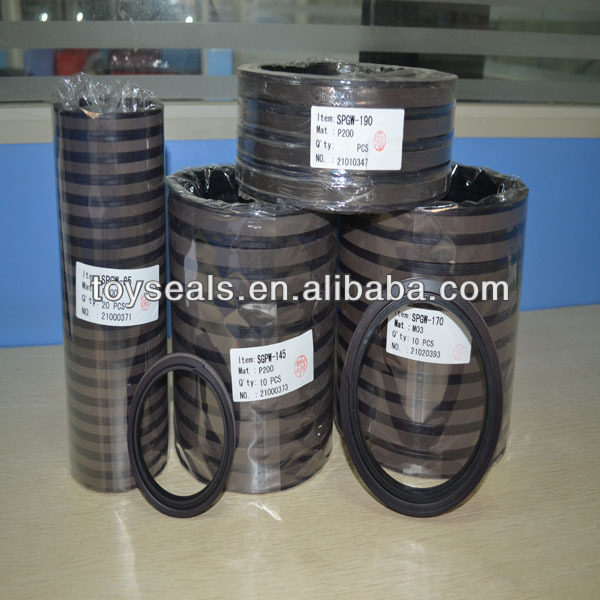 Wear Resistance Hydraulic Piston Seals 65mm Anti Extrusion OEM