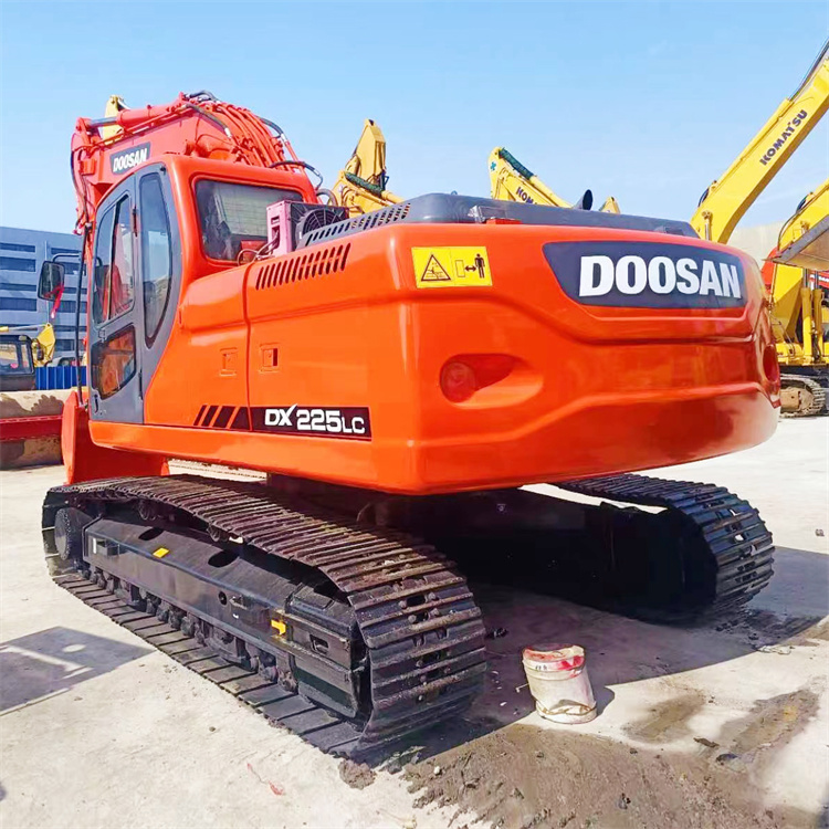 Low Working Hours Guaranteed Original Korea Used Doosan DX225 DX225LC Crawler Excavator