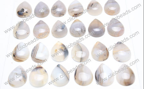 Quality Gray Agate Drop Cabochons 30X40mm Gemstones Cabochons CA16807 wholesale