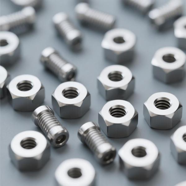Cheap Aviation AS9100 Certified Aerospace-Grade Hex Precision CNC Machining Titanium Bolts Silver TC4 Titanium Clevis Kits for Car for sale