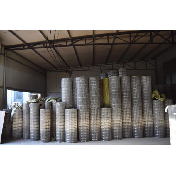 Galvanized 8 Gauge 10 Gauge PVC Coated Welded Wire Mesh Roll Welded