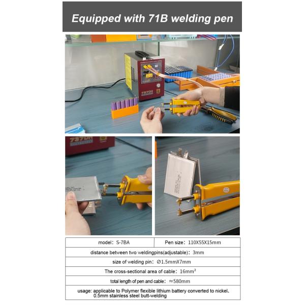 Desktop Spot Welding Machine For 18650 Battery Pneumatic Head Moving Driver