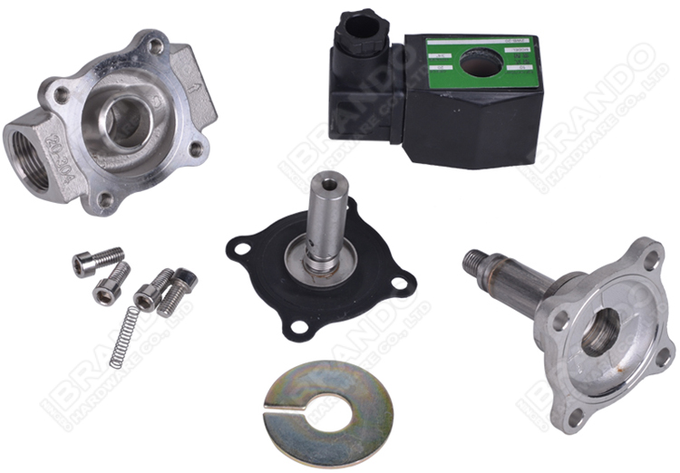 2S160-15-NO 1/2'' 2 Way NO Stainless Steel Water Solenoid Valve 24V 220V