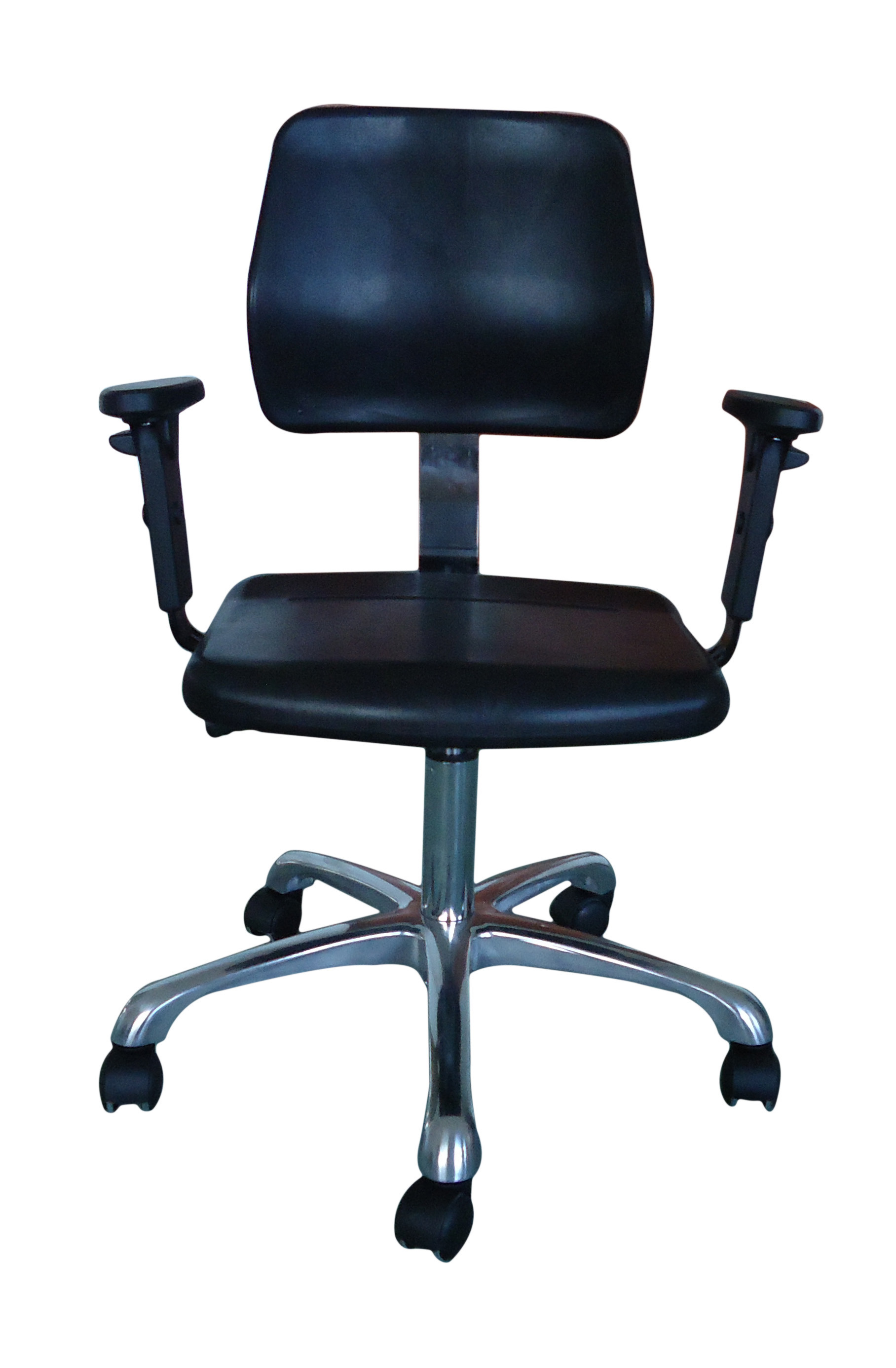 360 Degree Adjustable Swivel ESD Pu Foam Chair With Lifting Armrest