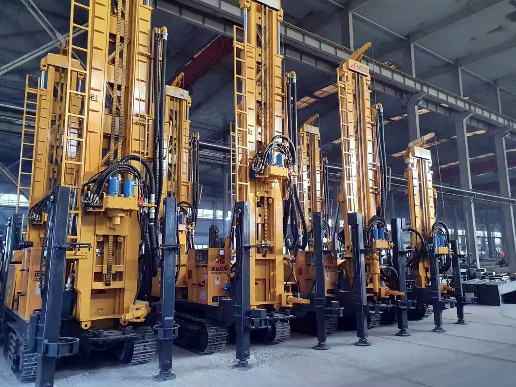 FSL 400 Top Hammer RC Drill Rig Full Hydraulic For 400m Drilling Depth