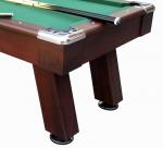 Family 7 FT Billiard Table With Sturdy Legs , 2 In 1 Pool Table With Ping Pong