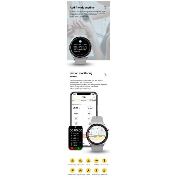 Eraysun Fashion 1.39 Inch Digital Watches IP68 Waterproof Smart Watch for Men Support Phone Call RelojesSmart Watches