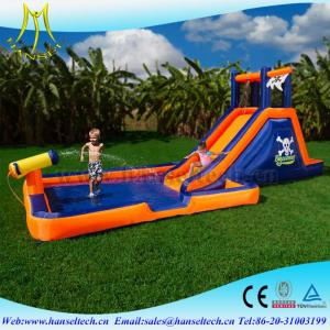 China Hansel best quality swimming pool tube slide for relax and rest on sale
