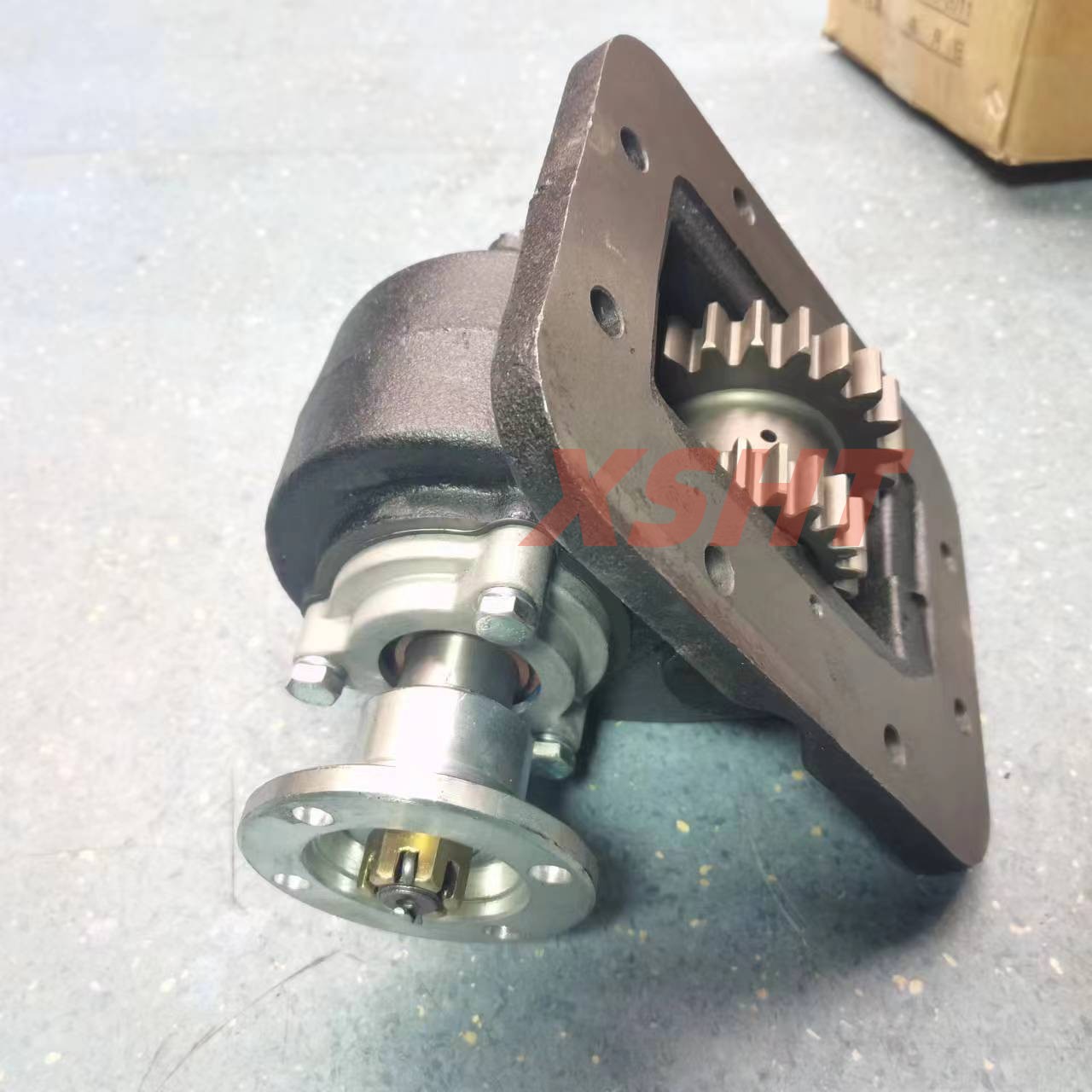 9JS150TA-B Heavy Duty Truck Gearbox Assembly Parts PTO for Shacman HOWO Dongfeng Foton