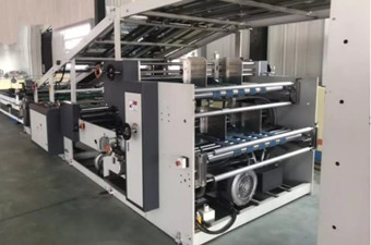 5 Ply Corrugated Flute Laminator Machine Three In One Automatic High Speed