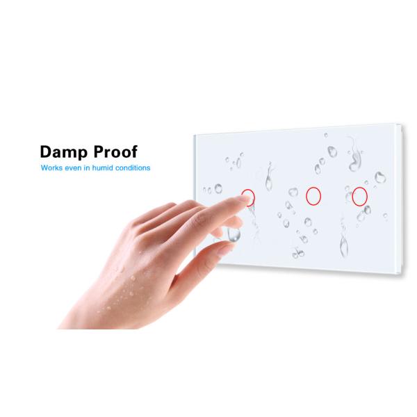 8 Gang Wifi Touch Switch Light Embedded Installation Touch Lamp Control Switch