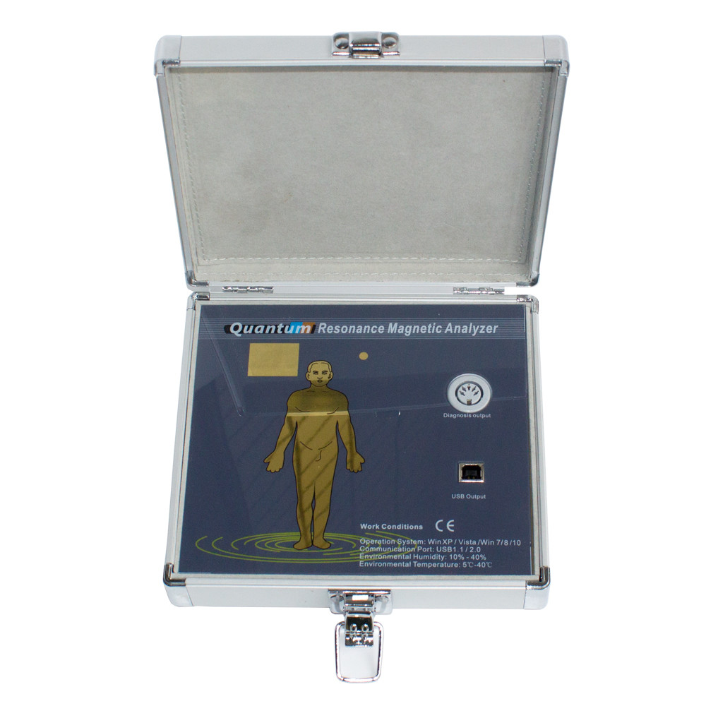 10 Kinds Languge 4th Generation Sub-health Monitor 44 reports Quantum Middle Size Resonance Magnetic Body Health AH-Q43