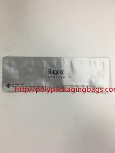 China Custom Printed Plastic Packaging Aluminum Foil Pouches 3 Sides Heat Sealed on sale