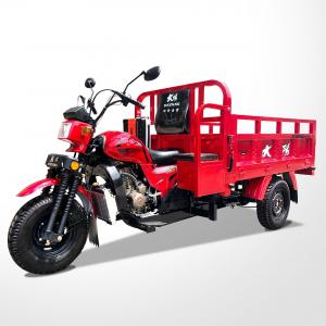 China Cargo Tricycle with Heavy Load Cargo Box 1200kg Loading Capacity Gasoline Four Stroke Motor on sale