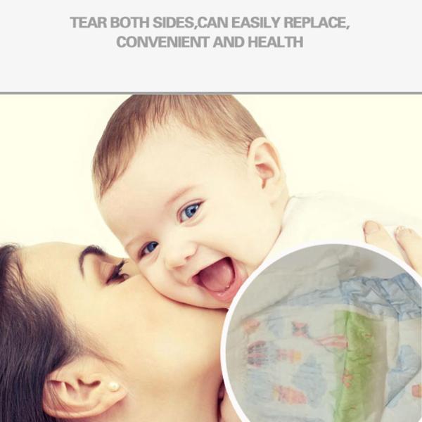 White ADL Disposable Swim Diapers Hydrophilic Cottony Surface