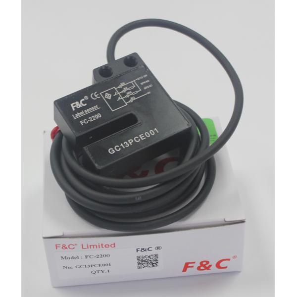 6mm Fork Adshensive Label Sensing Optical Label Sensor For Labelling Machine